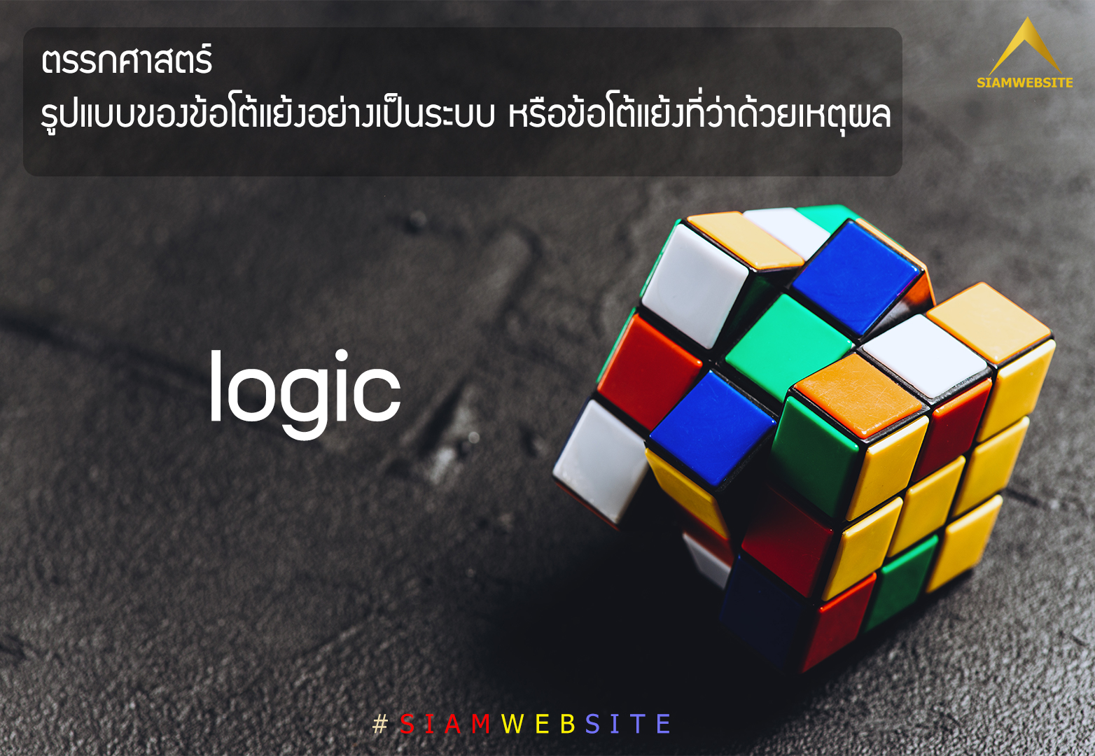 รับทําเว็บไซต์ เว็บขยายสายงาน ตรรกศาสตร์ หรือ logic | TTT-WEBSITE 