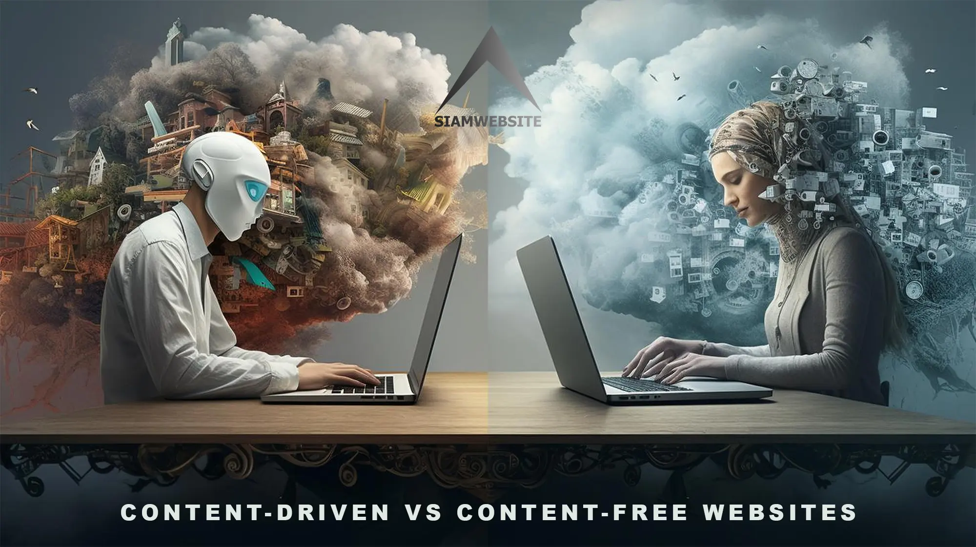 CONTENT-DRIVEN VS CONTENT-FREE WEBSITES บทความ ข่าวสาร rampagesoft