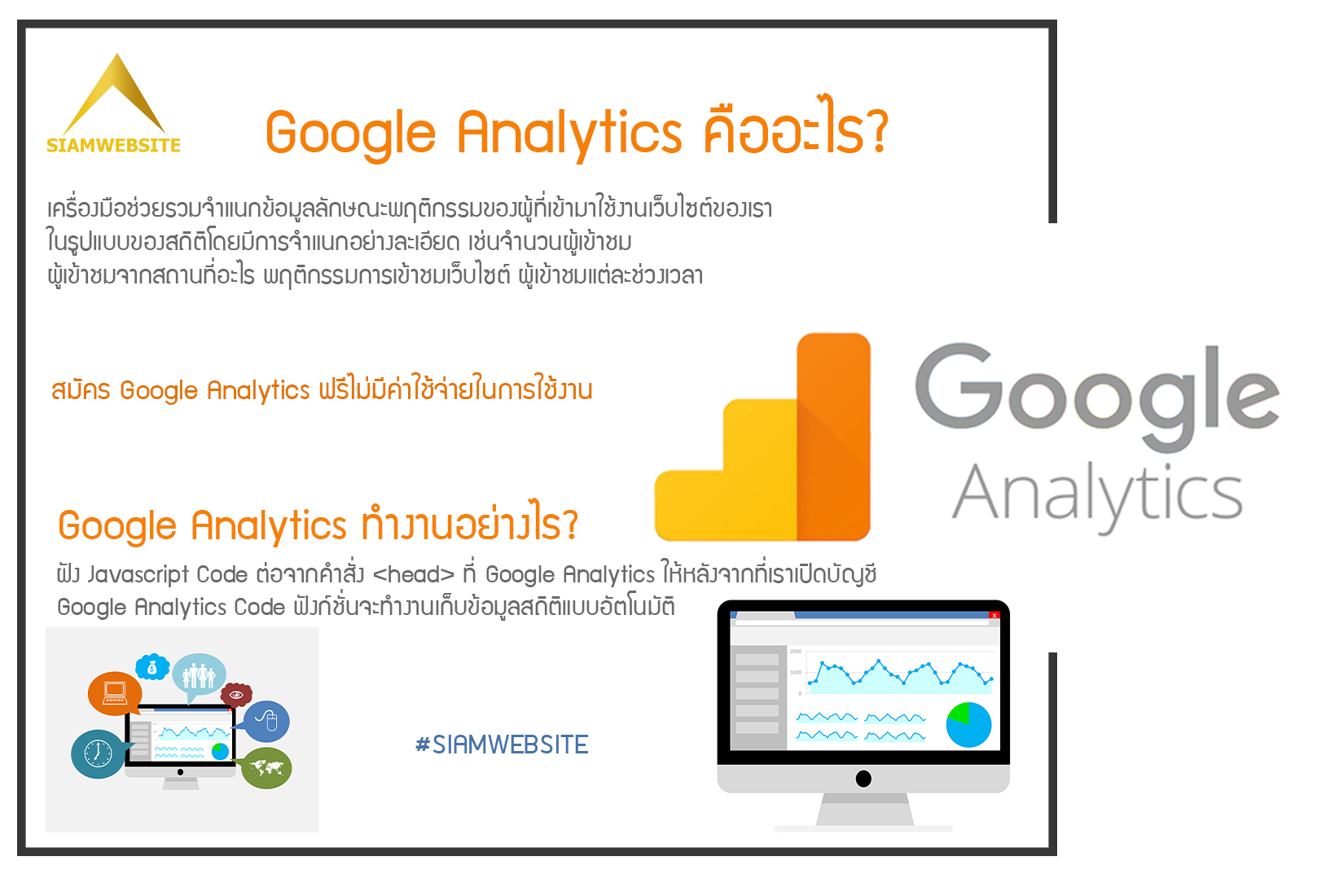 Google Analytics คืออะไร? บทความ ข่าวสาร rampagesoft